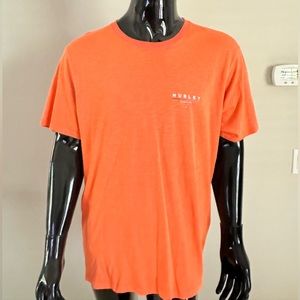 Orange and White Hurley T-Shirt